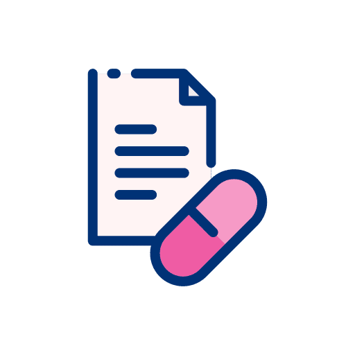 Medical prescription pill prescription drug icon Medical prescription pill prescription drug icon