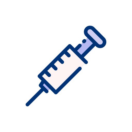 Vaccination healthcare and medical drug protection icon Vaccination healthcare and medical drug protection icon