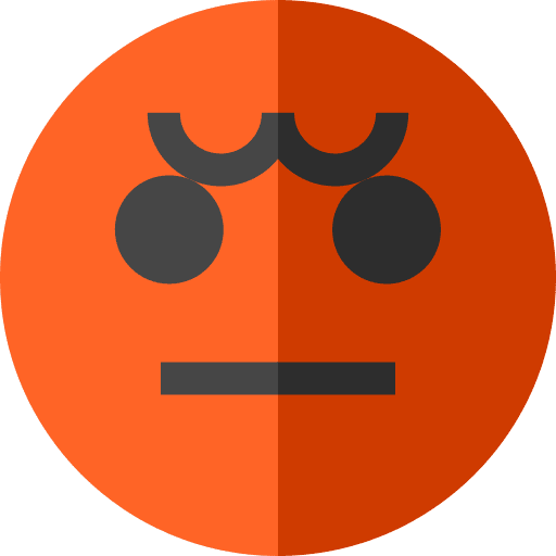 Angry feelings smileys emoji icon Angry feelings smileys emoji icon