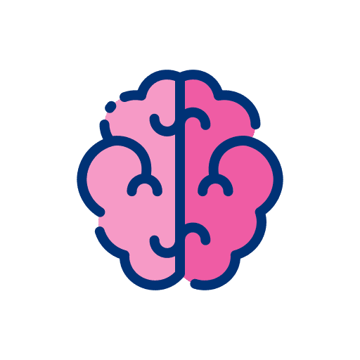 Brain healthcare and medical organ human body icon Brain healthcare and medical organ human body icon
