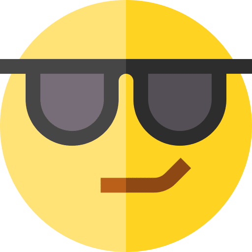Cool cool smileys emoticon icon