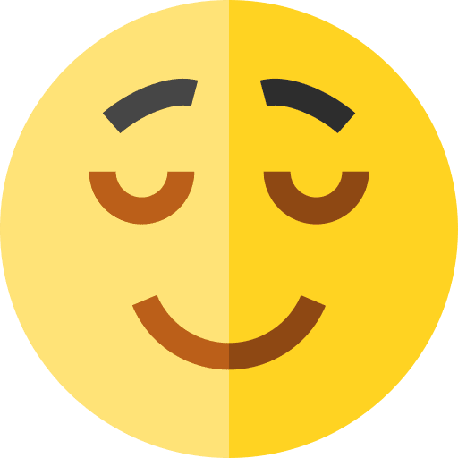 Relieved smileys smiley relieved icon