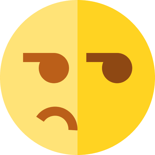 Suspicious emoticon feelings suspicious icon Suspicious emoticon feelings suspicious icon