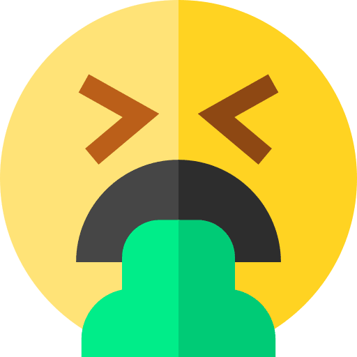 Vomit smileys throw vomit icon Vomit smileys throw vomit icon