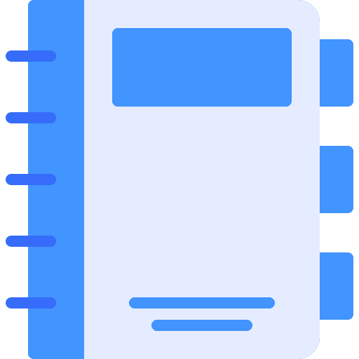 Book book education agenda icon