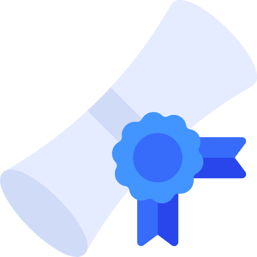Certificate certificate graduation education icon