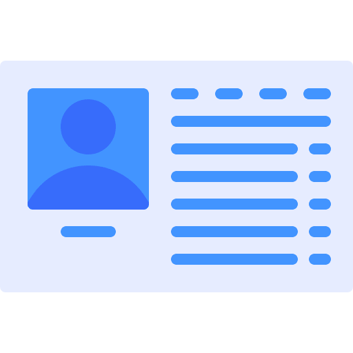 Id card university identity card identification icon Id card university identity card identification icon