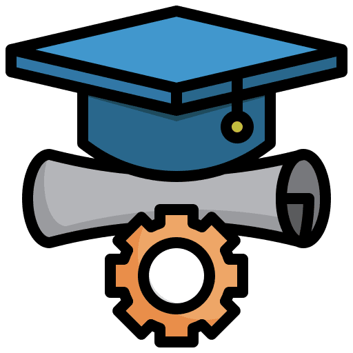 Education phd graduation diplomas icon Education phd graduation diplomas icon