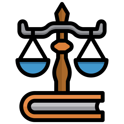 Justice compliant justice book icon Justice compliant justice book icon