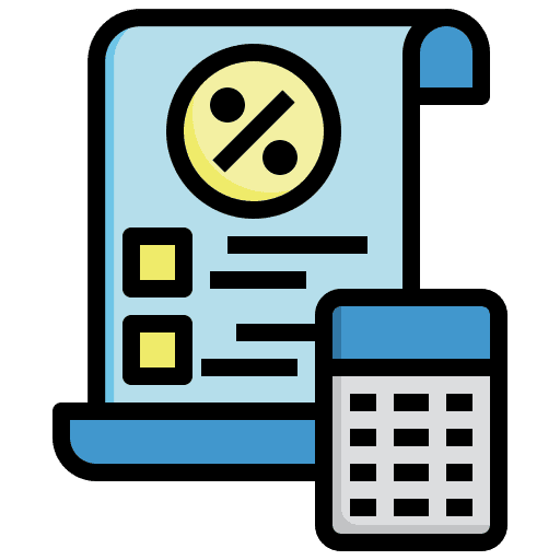 Law finance economy list icon Law finance economy list icon