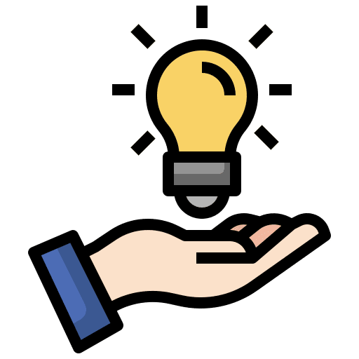 Knowledge innovation electronics opportunity icon