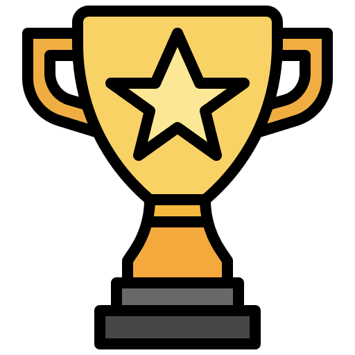 Trophy award goal competition icon Trophy award goal competition icon