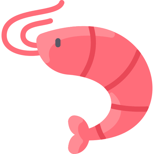 Prawn animals prawn seafood icon