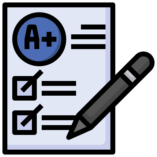 Test list file test icon Test list file test icon