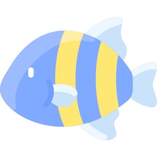 Fish ocean animals sea life icon Fish ocean animals sea life icon