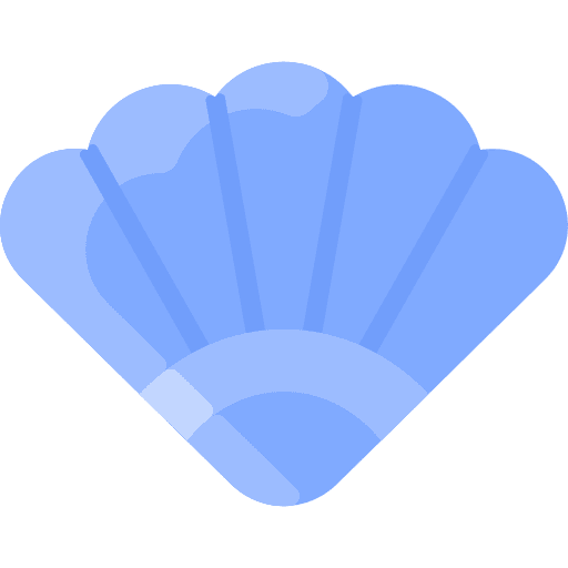 Shell oyster sea life mollusk icon Shell oyster sea life mollusk icon