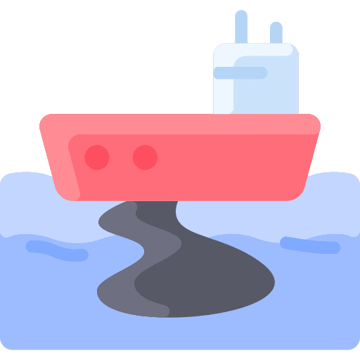 Ship petroleum ecology and environment water icon Ship petroleum ecology and environment water icon