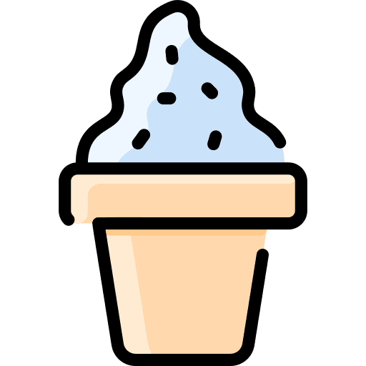 Ice cream food and restaurant ice cream summer icon