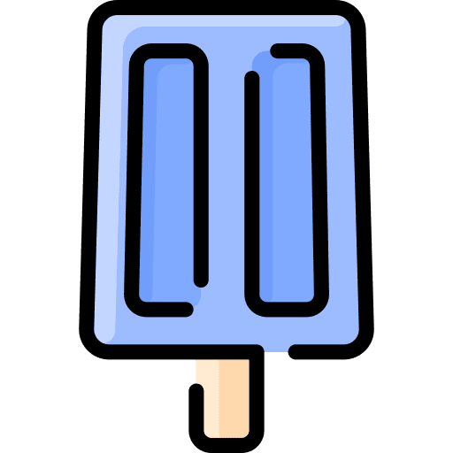Ice cream stick food sweet icon