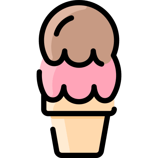 Ice cream sweet summer summertime icon