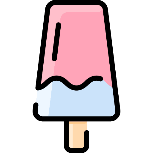 Ice pop dessert popsicle stick food and restaurant icon