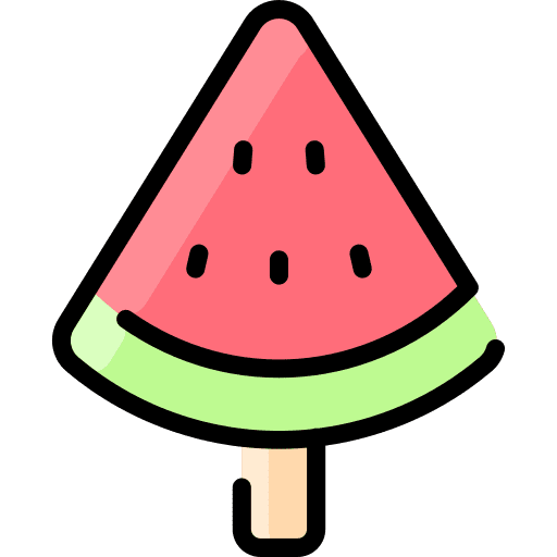 Ice pop ice cream ice pop watermelon icon