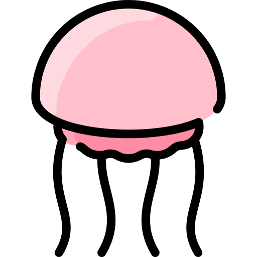 Jellyfish jellyfish sea life sea icon