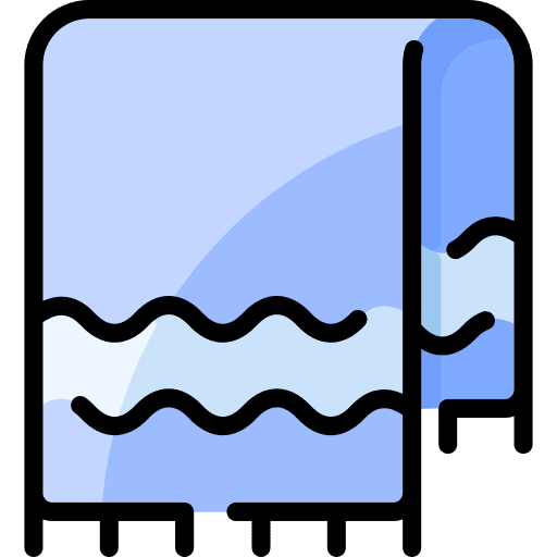 Towel bathroom towel dry icon