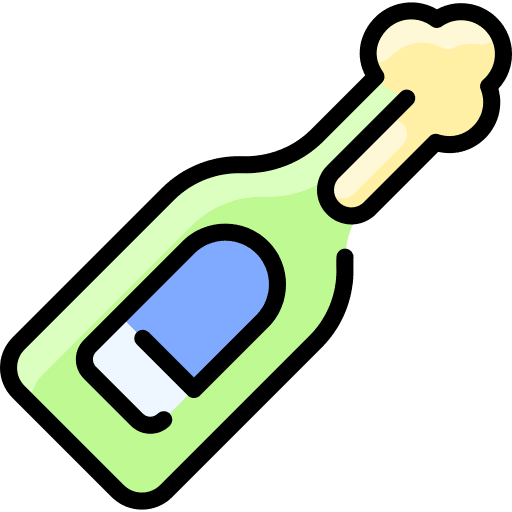 Beer bottle alcoholic drink pub beverage icon