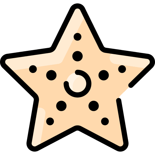 Starfish animals aquarium starfish icon
