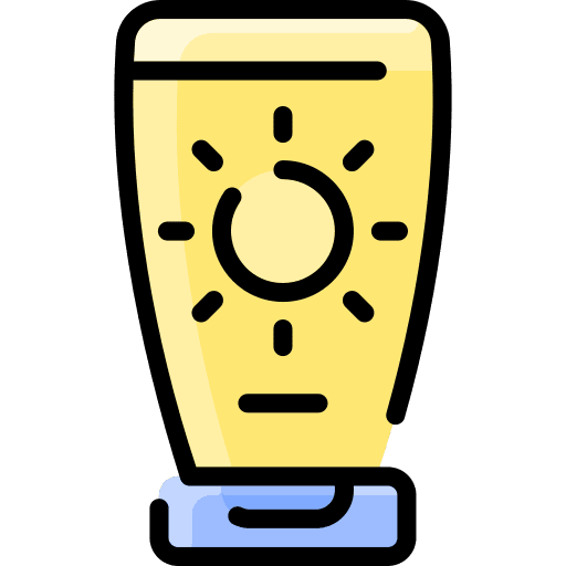 Sun cream skincare beauty sunblock icon