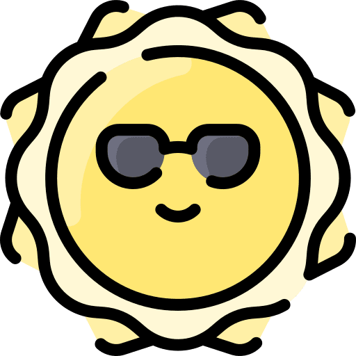 Sun nature sun warm icon