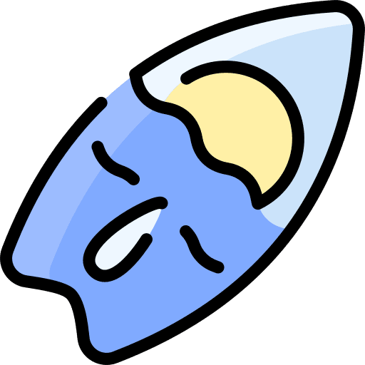Surfboard surfing board surfboard sports and competition icon