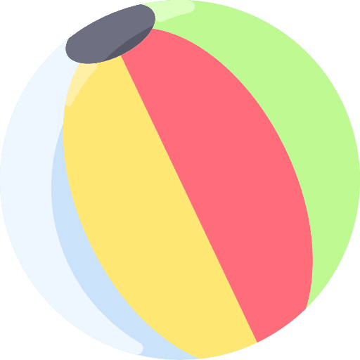 Ball summer holidays toy icon Ball summer holidays toy icon