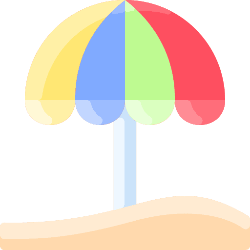 Parasol umbrella parasol beach icon Parasol umbrella parasol beach icon