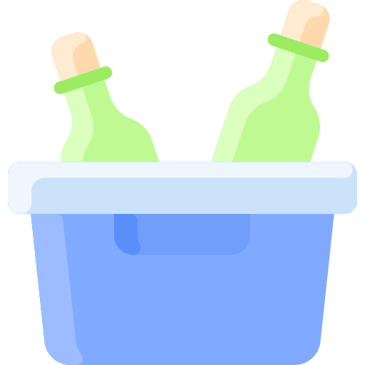 Ice bucket ice box ice bucket food and restaurant icon Ice bucket ice box ice bucket food and restaurant icon