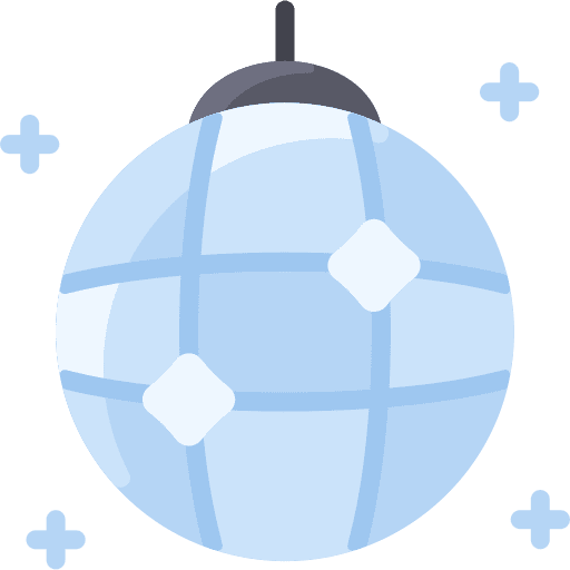 Mirror ball party mirror ball celebration icon Mirror ball party mirror ball celebration icon