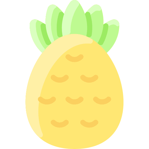 Pineapple healthy food organic pineapple icon Pineapple healthy food organic pineapple icon