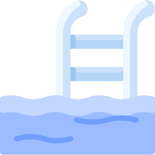 Pool holidays summertime pool icon Pool holidays summertime pool icon