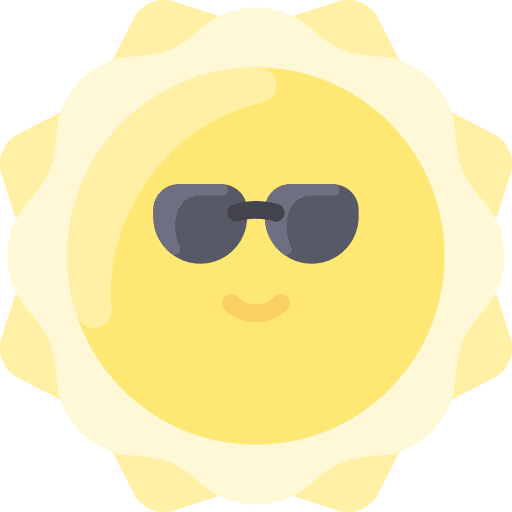 Sun warm summer sunny icon Sun warm summer sunny icon