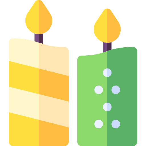 Candle wellness fire candle icon Candle wellness fire candle icon
