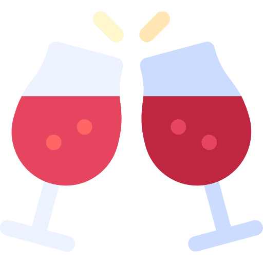 Cheers toast alcohol wine icon Cheers toast alcohol wine icon