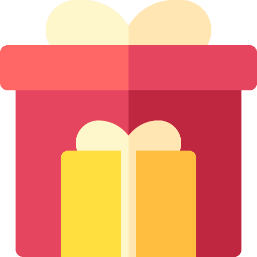 Gift box presents gift box package icon Gift box presents gift box package icon