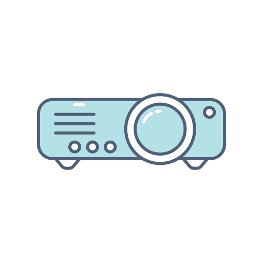 Projector gadget projector multimedia icon