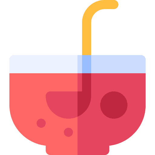 Punch citrus fruit bowl orange juice icon Punch citrus fruit bowl orange juice icon