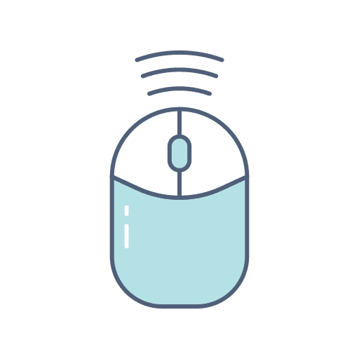 Wireless mouse technology mouse gadget icon Wireless mouse technology mouse gadget icon