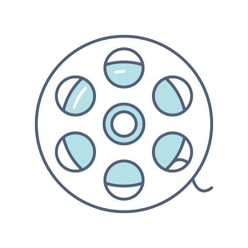 Film roll film multimedia film roll icon Film roll film multimedia film roll icon