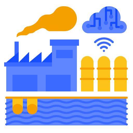Environmental contamination ecology and environment air pollution icon Environmental contamination ecology and environment air pollution icon