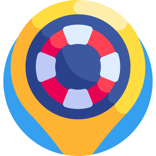 Location location map pointer lifeguard icon Location location map pointer lifeguard icon