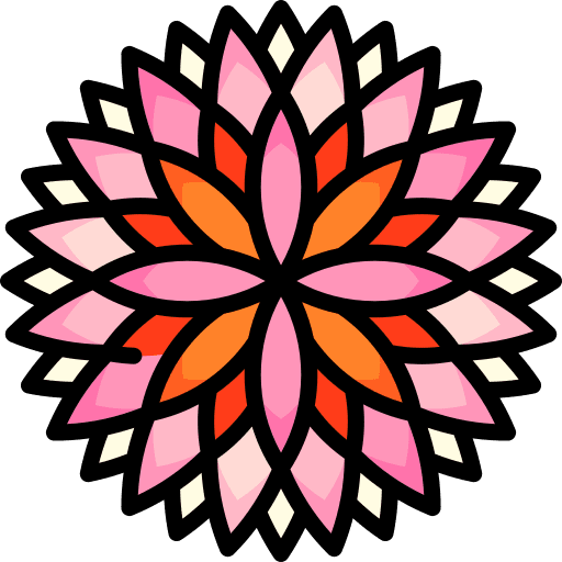Dahlia farming and gardening gardening nature icon Dahlia farming and gardening gardening nature icon